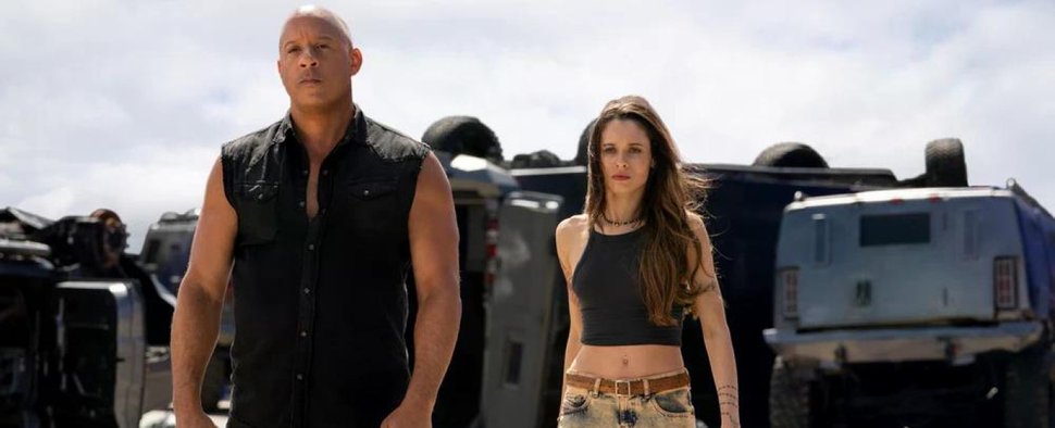 Vin Diesel (l.) und Daniela Melchior in „Fast & Furious 10“ – Bild: Universal Pictures International Germany GmbH