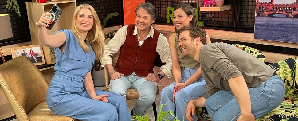 (v. l. n. r.) Tanja Bülter, Wolfgang Bahro, Anna-Katharina Fecher und Onno Buß – Bild: RTL