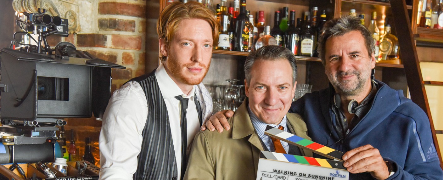 „Walking on Sunshine“: ORF dreht neue Dramedy mit Palfrader und Madani – Eine Wetterredaktion voller Intrigen und Geheimnisse – Bild: ORF/​Hubert Mican