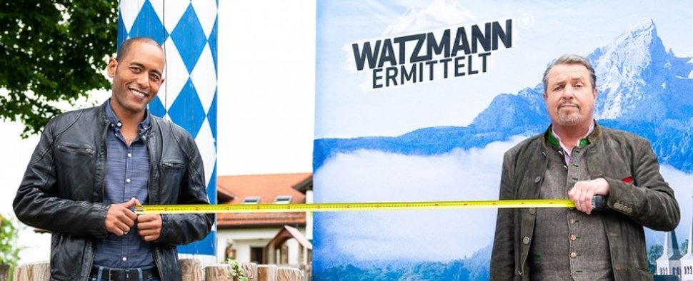 „Watzmann ermittelt“ mit Peter M. Marton (l.) und Andreas Giebel (r.) geht in die nächste Runde – Bild: obs/ARD Das Erste