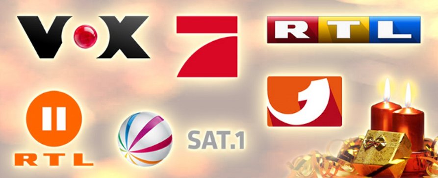 Weihnachts-Highlights 2015 bei RTL, ProSieben, Sat.1 und Co. – Spielfilme, Serien, Shows und Kinderprogramm