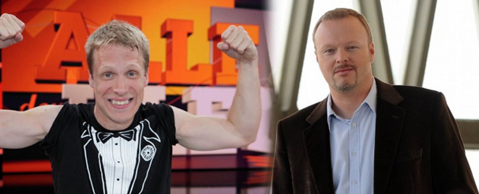 Wer gewinnt das Quotenduell: Oliver Pocher oder Stefan Raab? – Bild: RTL/Frank Hempel/ProSieben/Willi Weber