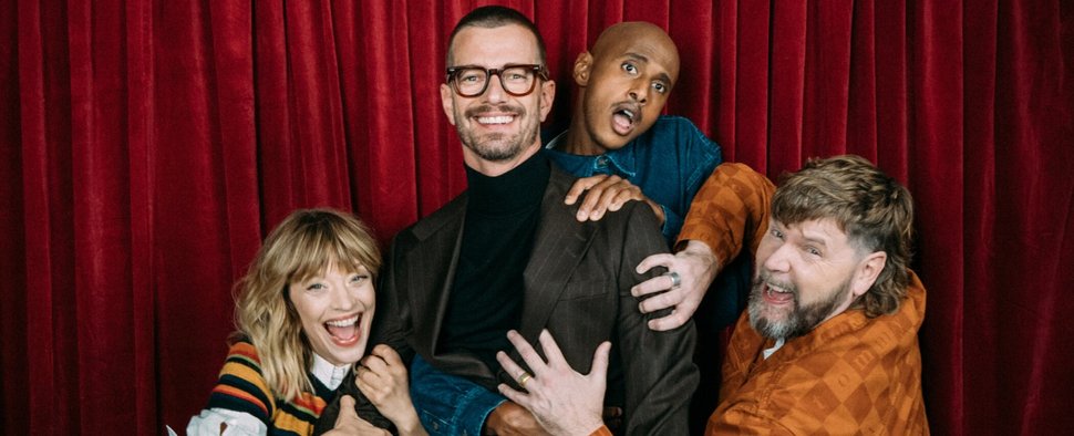 Staffel 9 mit (v. l.) Heike Makatsch, Joko Winterscheidt, Teddy Teclebrhan und Rea Garvey – Bild: Joyn/Florida TV/Julian Mathieu