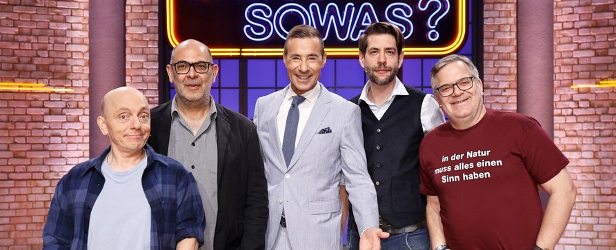 „Wer weiß denn sowas?“: Das sind die Gäste vom 31. März bis 4. April 2025 – ESC-Legenden, Kabarettisten, Schauspielerinnen und Ex-Fußballtrainer – Bild: ARD/​Morris Mac Matzen