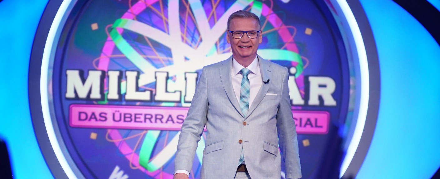 Quiz-Pfingsten mit Jauch: Neue „Wer wird Millionär?“-Überraschungs-Specials – Specials von „Bauer sucht Frau“ und „Die Welpen kommen!“ – Bild: RTL/​Stefan Gregorowius
