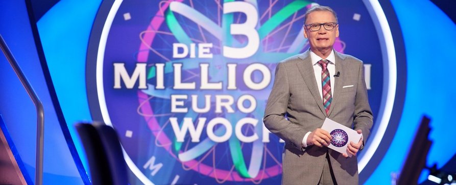 RTL startet mit „3-Millionen-Euro-Woche“ und „Turmspringen“ ins neue Jahr – Fünf XXL-Abende von „Wer wird Millionär?“ am Stück – Bild: RTL/​Stefan Gregorowius
