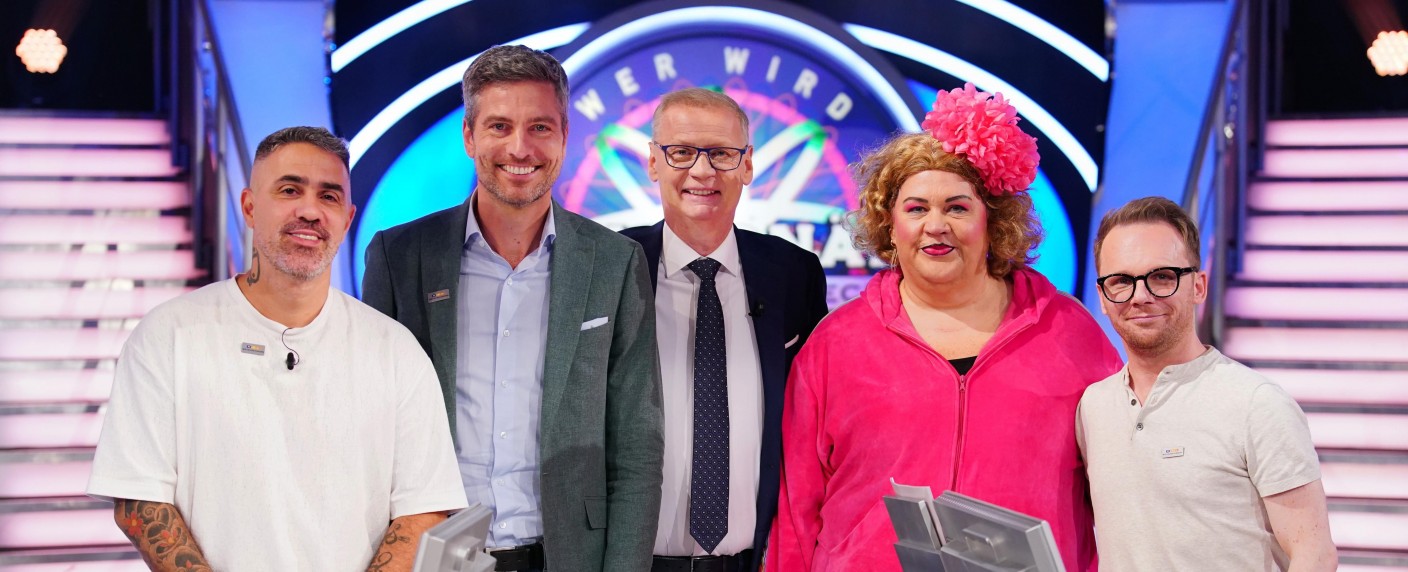 Quoten: „Wer wird Millionär?“-Promi-Special macht „1% Quiz“ zu schaffen – „Rosins Restaurants“ kehrt mit Tief zurück, „Usedom-Krimi“ beim Gesamtpublikum vor den „Bergrettern“ – Bild: RTL/​Stefan Gregorowius