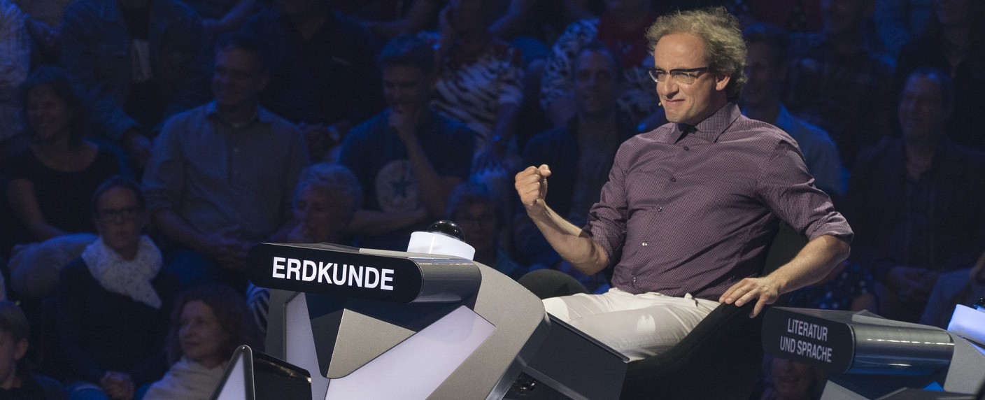 „Der Quiz-Champion“: Zwei neue Ausgaben Ende November – Boning, Gätjen und Wickert als Experten – Bild: ZDF/​Max Kohr