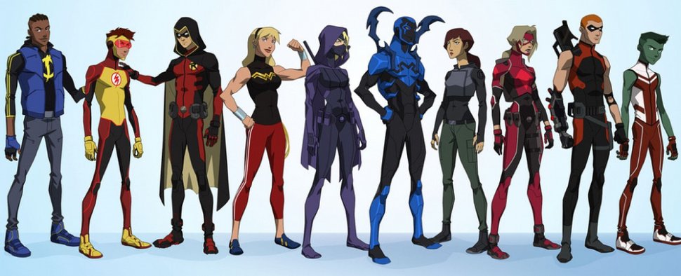 Die Superhelden von „Young Justice“ in der dritten Staffel – Bild: DC Universe