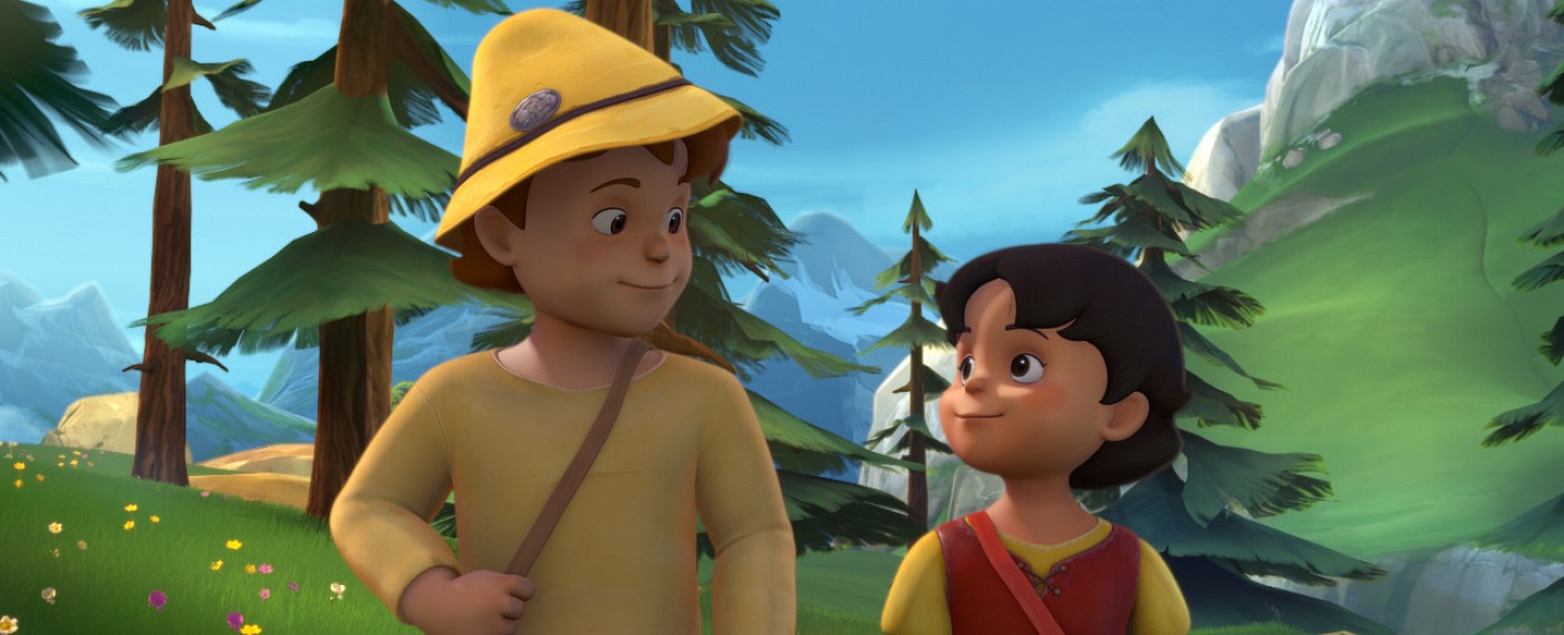 „Heidi“: CGI-Neuauflage ab Ostern im ZDF – Andreas Gabalier singt Titelsong – Bild: ZDF/​Studio 100 Animation/​Heidi Productions Pty. Limited