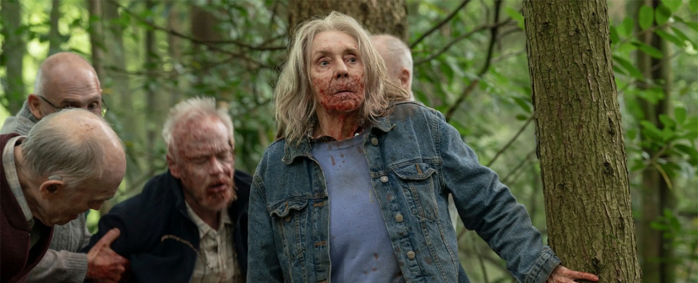 „Generation Z“: Britische Zombie-Comedy mit „Downton Abbey“-Star feiert Deutschlandpremiere – ZDFneo zeigt Horrorsatire von Ben Wheatley („High Rise“) – Bild: The Forge/​Channel 4