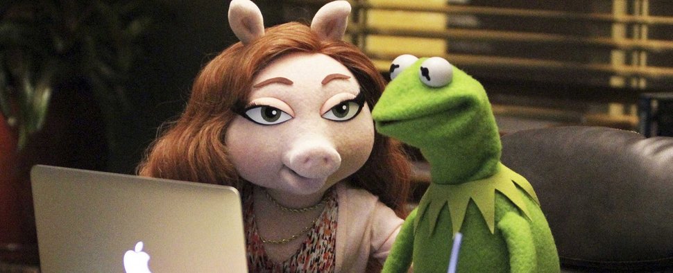 Zündete nicht: Kermit und seine neue Freundin Denise in „The Muppets“ – Bild: ABC