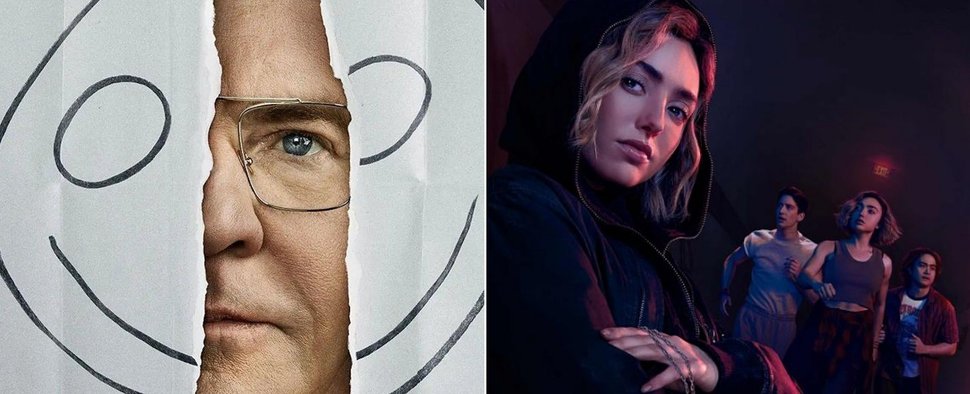 Zwei der kommenden Paramount+-Highlights: „Happy Face“ (l.) und „School Spirits“ (r.) – Bild: Paramount+