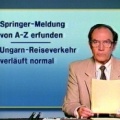 DDR-Fernsehnachrichtenchef Hans-Dieter Lange gestorben – „Aktuelle Kamera“-Sprecher wurde 86 Jahre alt – Bild: Fernsehen der DDR /​ DRA