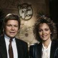 Joachim Bublath und Ramona Leiß in der „Knoff-hoff-Show“ – Bild: ZDF/Hermann Roth