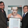 Preisträger Schalko (li.) mit ORF-Generaldirektor Wrabetz – Bild: ORF/Thomas Ramstorfer