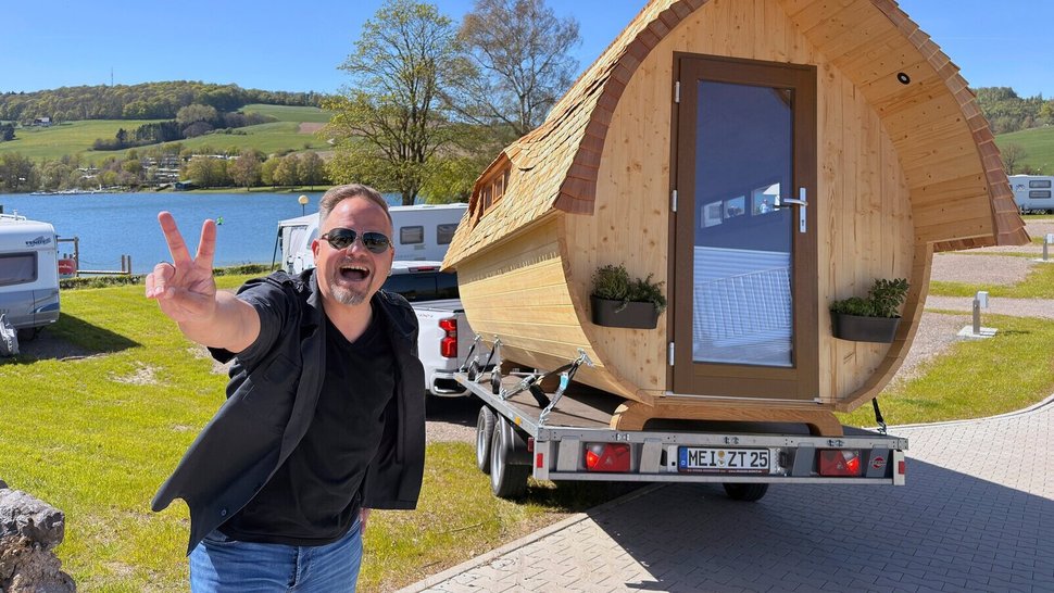 Der Camping-Check – Bild: HR/Lukas Lowack / HR/Pressestelle Der Camping-Check – Bild: HR/Lukas Lowack / HR/Pressestelle