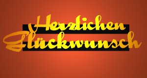 Herzlichen Glückwunsch