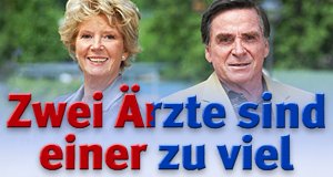 Zwei Ärzte sind einer zu viel – Bild: ZDF/Barbara Bauriedl Zwei Ärzte sind einer zu viel – Bild: ZDF/Barbara Bauriedl