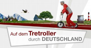 Auf dem Tretroller durch Deutschland – Bild: DW