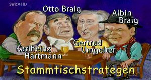 Stammtischstrategen – Bild: SWR Stammtischstrategen – Bild: SWR