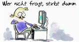 Wer nicht fragt, stirbt dumm! – Bild: arte