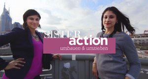 Sister Action – Umbauen & Umziehen – Bild: sixx/Screenshot Sister Action – Umbauen & Umziehen – Bild: sixx/Screenshot