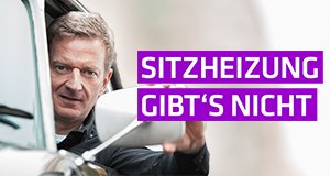 Sitzheizung gibt’s nicht – Bild: ZDF/André Beckersjürgen