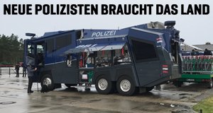 Neue Polizisten braucht das Land – Bild: Spiegel TV Neue Polizisten braucht das Land – Bild: Spiegel TV
