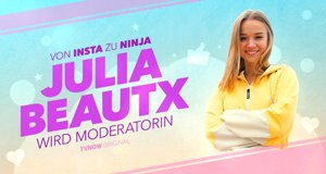 Von Insta zu Ninja – Julia Beautx wird Moderatorin – Bild: TVNOW Von Insta zu Ninja – Julia Beautx wird Moderatorin – Bild: TVNOW