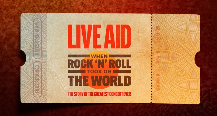 40 Jahre Live Aid – Bild: Brook Lapping Productions / CNN Films / Ronachan Films / Zinc Media 40 Jahre Live Aid – Bild: Brook Lapping Productions / CNN Films / Ronachan Films / Zinc Media