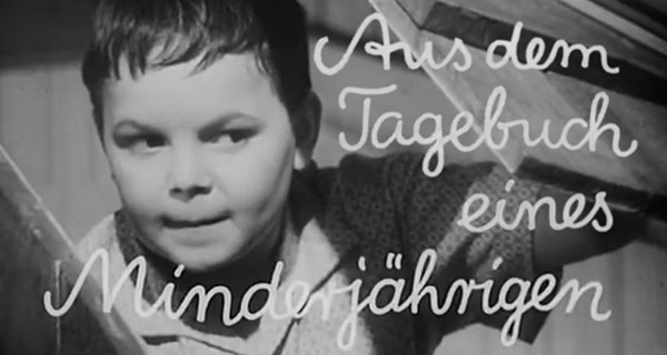 Aus dem Tagebuch eines Minderjährigen – Bild: Aus dem Tagebuch eines Minderjährigen – Bild: