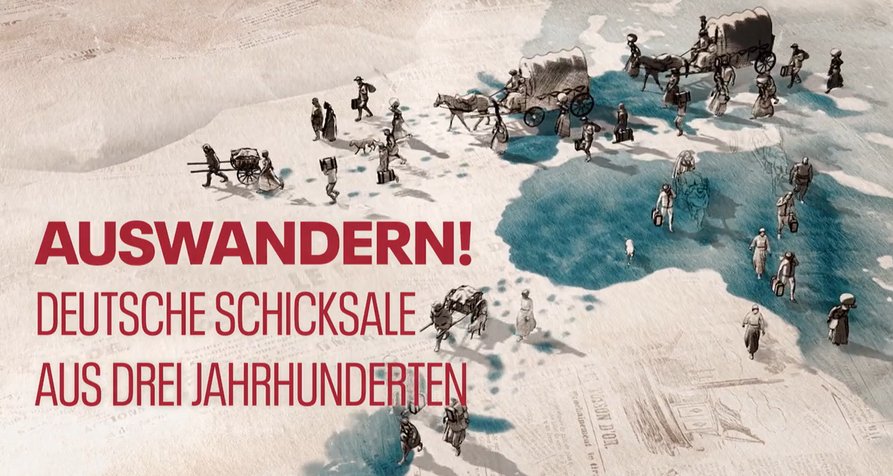 Auswandern! Deutsche Schicksale aus drei Jahrhunderten – Bild: arte/SR/Seppia/Indi Film Auswandern! Deutsche Schicksale aus drei Jahrhunderten – Bild: arte/SR/Seppia/Indi Film