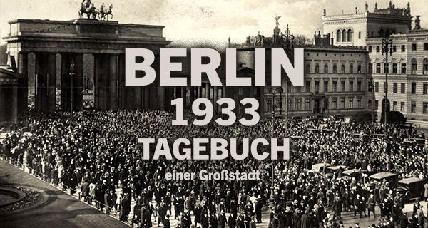 Berlin 1933 – Bild: arte/rbb/Arkivi-Bildagentur/akpool GmbH