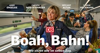 Boah, Bahn! Wir sitzen alle im selben Zug.