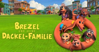Brezel und seine Dackel-Familie Brezel und seine Dackel-Familie