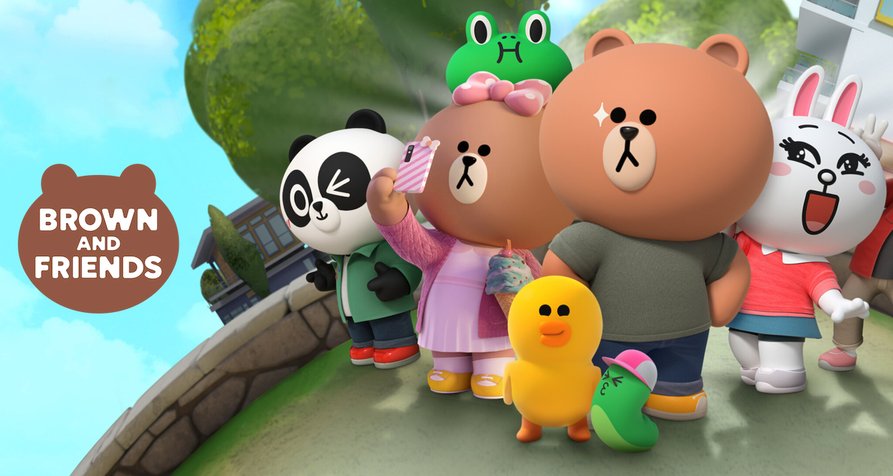 Brown and Friends – Bild: 2022 Netflix/Line Friends Brown and Friends – Bild: 2022 Netflix/Line Friends