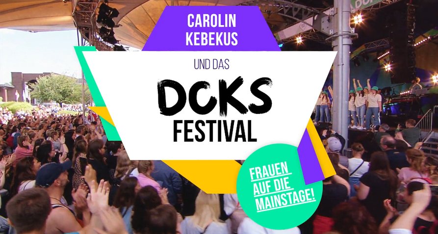 Carolin Kebekus und das DCKS Festival – Bild: WDR/Screenshot Carolin Kebekus und das DCKS Festival – Bild: WDR/Screenshot