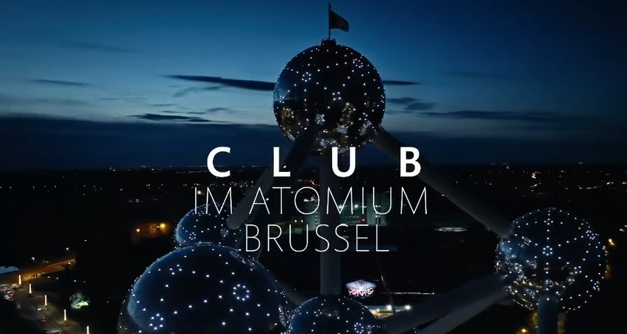 Club im Atomium, Brüssel – Bild: arte