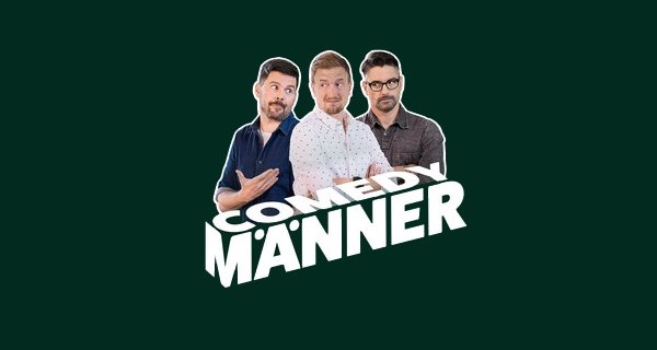 Comedymänner – hosted by SRF – Bild: Spotify Comedymänner – hosted by SRF – Bild: Spotify