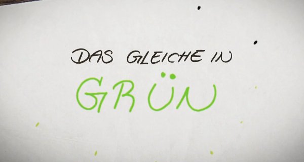 Das Gleiche in Grün – Bild: WDR/Screenshot
