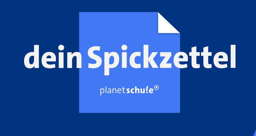 Dein Spickzettel – Bild: SWR Dein Spickzettel – Bild: SWR