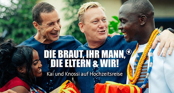 Die Braut, ihr Mann, die Eltern & Wir! Kai und Knossi auf Hochzeitsreise – Bild: ARD/Julian Bogner Die Braut, ihr Mann, die Eltern & Wir! Kai und Knossi auf Hochzeitsreise – Bild: ARD/Julian Bogner