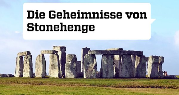Die Geheimnisse von Stonehenge – Bild: ZDF/Wild Blue Media Die Geheimnisse von Stonehenge – Bild: ZDF/Wild Blue Media