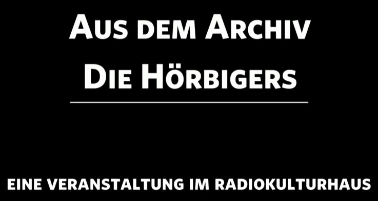 Die Hörbigers – Bild: ORF/Screenshot Die Hörbigers – Bild: ORF/Screenshot