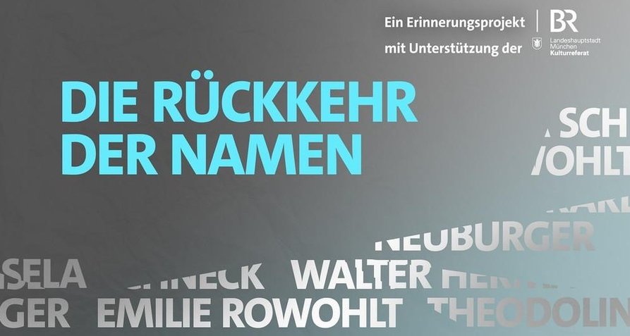 Die Rückkehr der Namen – Bild: BR Die Rückkehr der Namen – Bild: BR