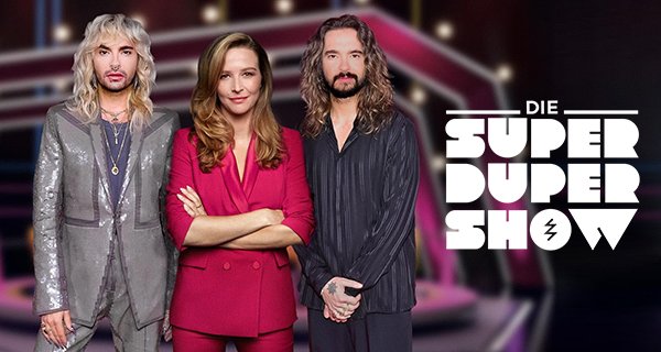 Die Superduper Show – Bild: joyn/André Kowalski/Johanna Brinckmann Die Superduper Show – Bild: joyn/André Kowalski/Johanna Brinckmann