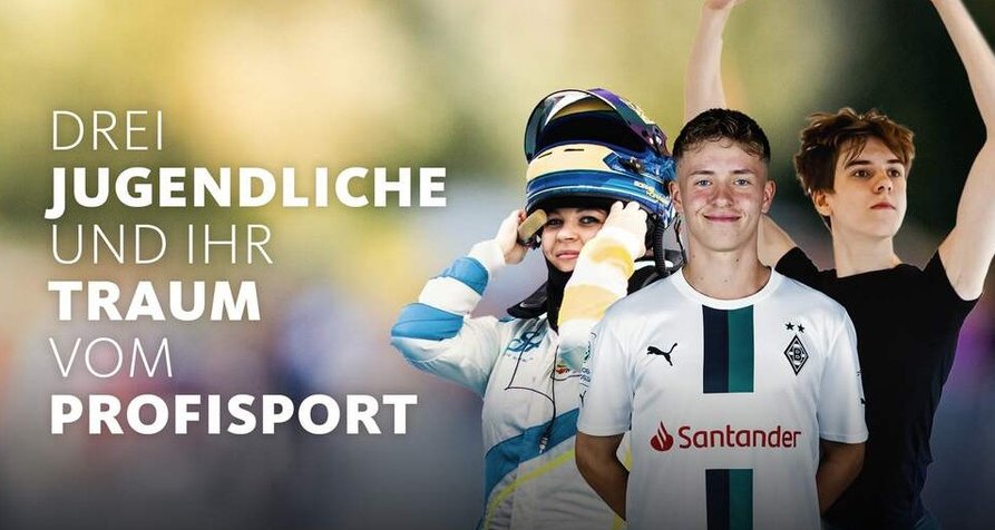 Drei Jugendliche und ihr Traum vom Profisport – Bild: WDR Drei Jugendliche und ihr Traum vom Profisport – Bild: WDR