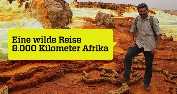 Eine wilde Reise – 8000 Kilometer Afrika – Bild: ZDF/Mark Game