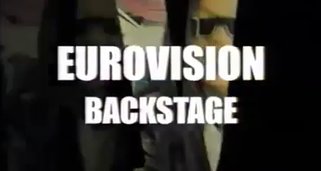 Eurovision backstage